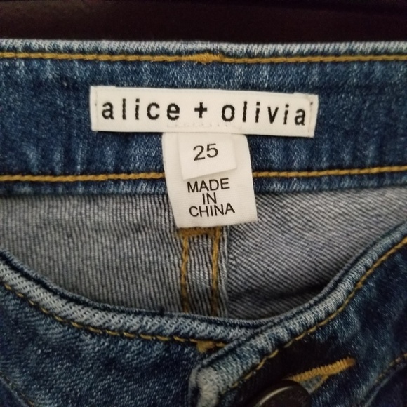 🔴SOLD🔴 Alice Olivia Stacey Bendet Splatter Denim - Picture 5 of 8